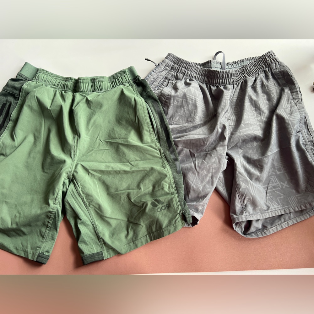 Adidas Athletic Shorts, Sold as a Set-Size Small